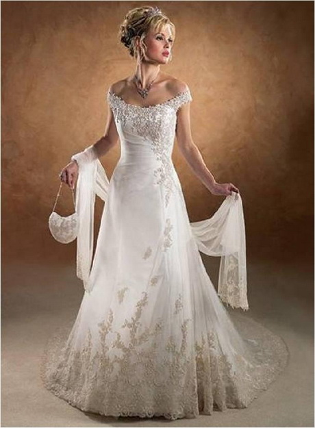 off-shoulder-lace-wedding-dress-09_6 Off shoulder lace wedding dress