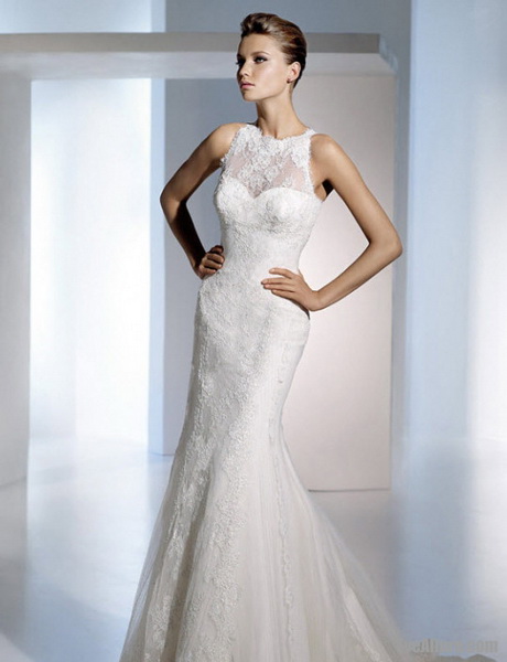 sheer-lace-wedding-dress-23_8 Sheer lace wedding dress