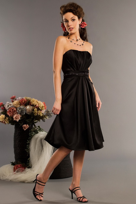 short-black-wedding-dresses-26_7 Short black wedding dresses