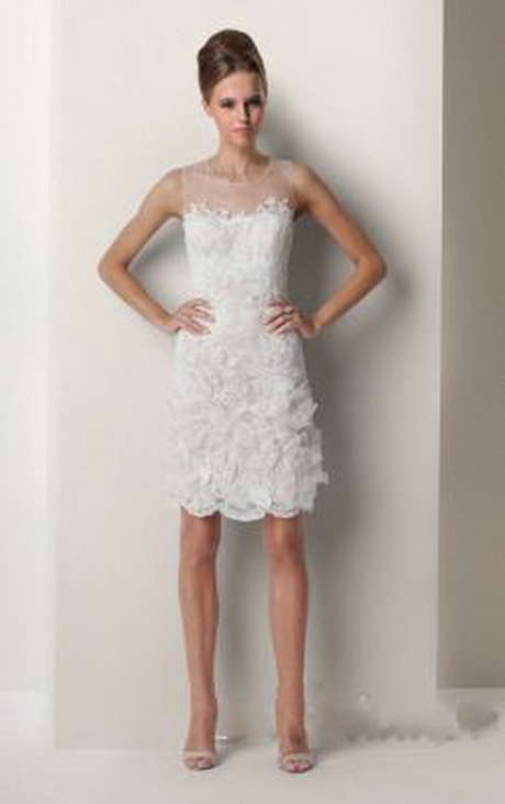 Best Short Fitted Lace Wedding Dress of the decade Learn more here 