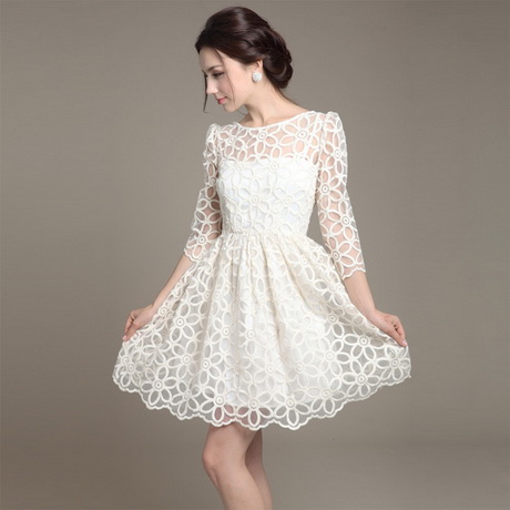 white-cute-dresses-98_9 White cute dresses