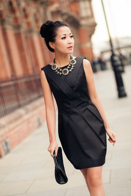 Black dresses for wedding guests