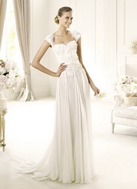 chiffon-and-lace-wedding-dresses-72_5 Chiffon and lace wedding dresses