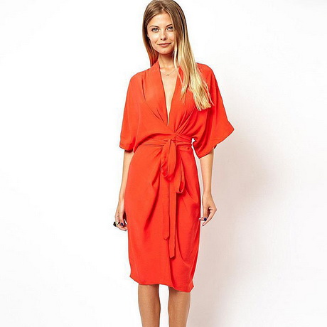 guest dresses fall dress outdoor dressed kimono asos midi obi orange robe sleeves wrap re wear longue spring maternity winter