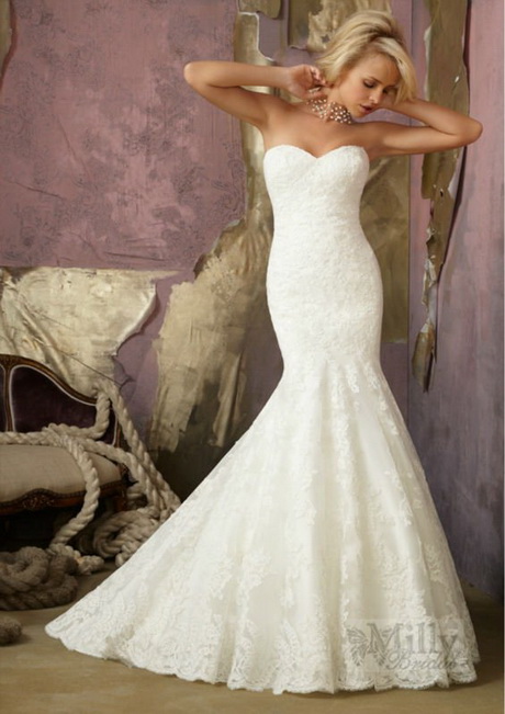 lace-fishtail-wedding-dresses-13_16 Lace fishtail wedding dresses