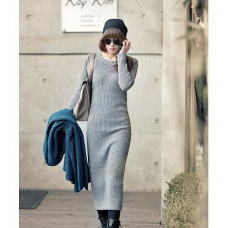 long-knit-dress-56_11 Long knit dress