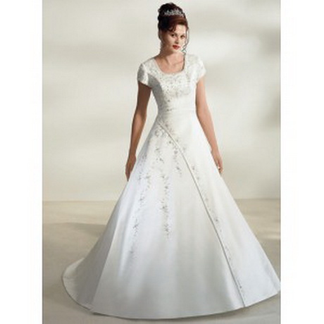 modest-short-wedding-dresses-38_12 Modest short wedding dresses