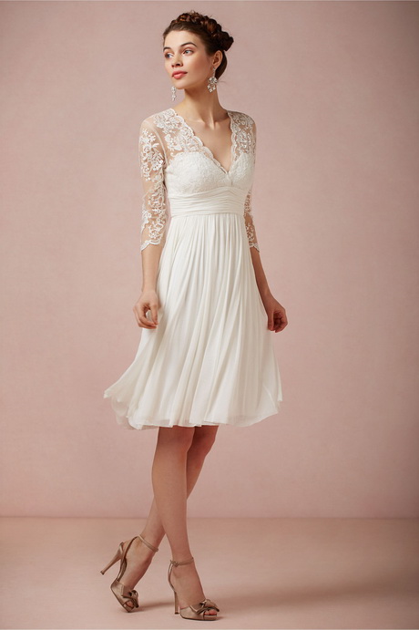 off-white-short-wedding-dresses-12_18 Off white short wedding dresses