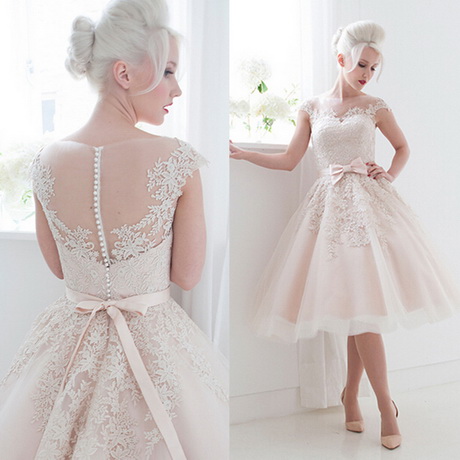 pink-short-wedding-dresses-69_9 Pink short wedding dresses