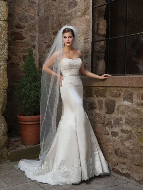 satin-lace-wedding-dress-62 Satin lace wedding dress