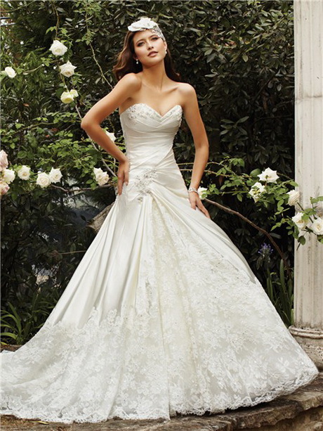 satin-lace-wedding-dresses-14_13 Satin lace wedding dresses