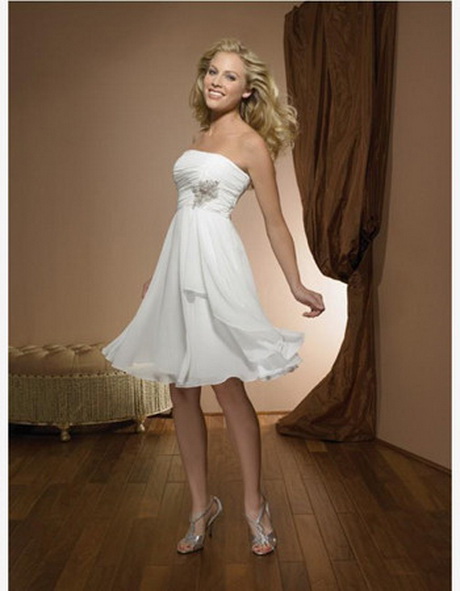 short-chiffon-wedding-dress-25_15 Short chiffon wedding dress