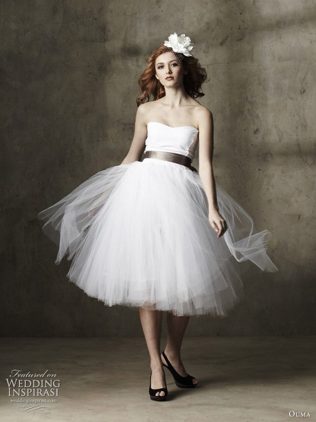 short-puffy-wedding-dresses-16_6 Short puffy wedding dresses