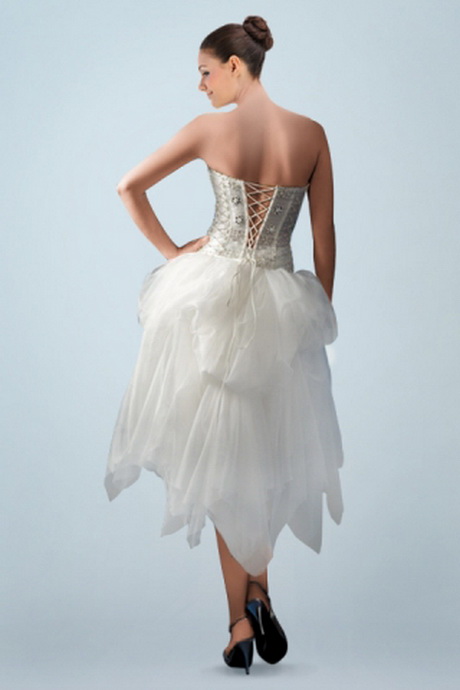 Short tight wedding dresses