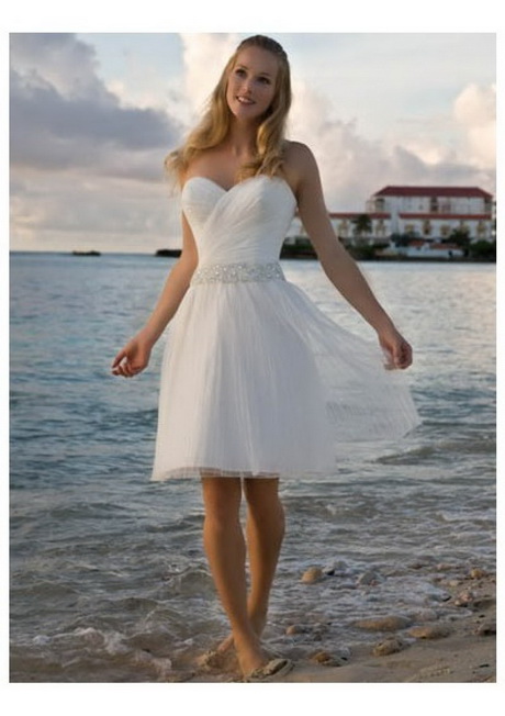 short-wedding-dress-beach-61 Short wedding dress beach