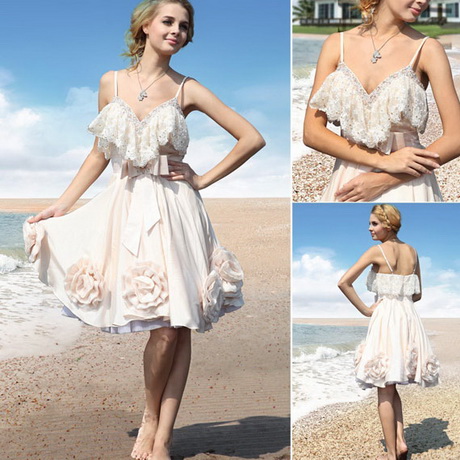 short-wedding-dresses-for-beach-wedding-58_11 Short wedding dresses for beach wedding