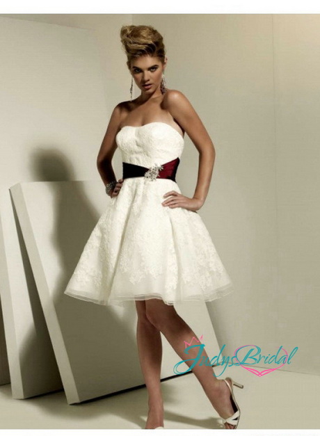 short-wedding-dresses-with-color-78_3 Short wedding dresses with color