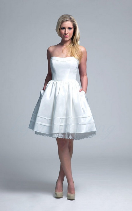 short-wedding-dresses-with-pockets-68 Short wedding dresses with pockets