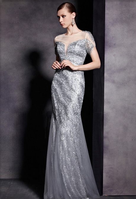 silver-lace-wedding-dress-34_14 Silver lace wedding dress