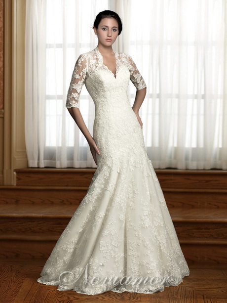 vintage-inspired-lace-wedding-dress-23_4 Vintage inspired lace wedding dress