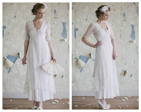 vintage-inspired-short-wedding-dresses-00_9 Vintage inspired short wedding dresses