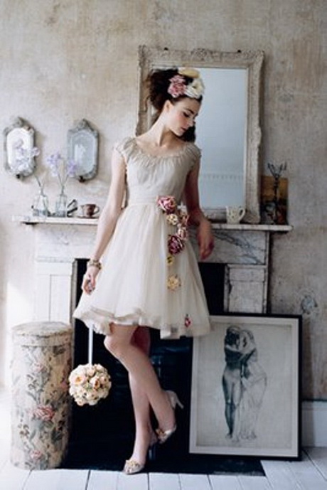 vintage-wedding-dress-short-31_3 Vintage wedding dress short