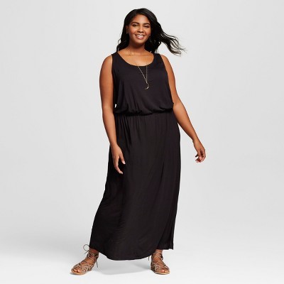 black-casual-maxi-dress-58 Black casual maxi dress