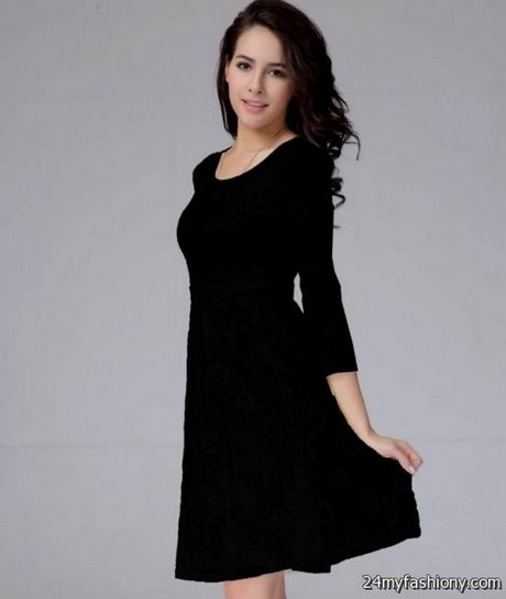 casual-black-dresses-for-women-44_14 Casual black dresses for women