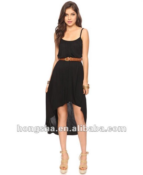 casual-black-high-low-dress-03_19 Casual black high low dress