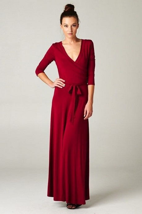 casual-long-red-dress-76_16 Casual long red dress