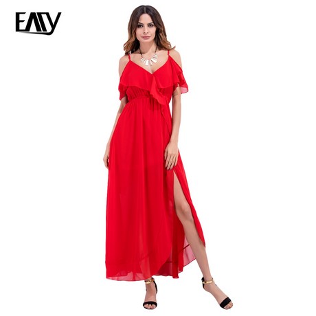 casual-long-red-dress-76_8 Casual long red dress