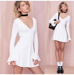 casual-short-white-dresses-69_11 Casual short white dresses