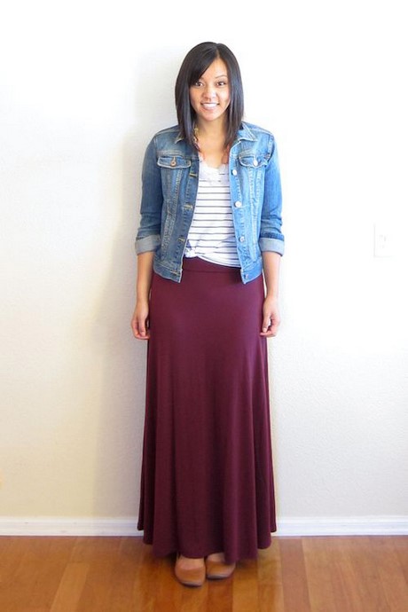 cute-long-skirt-outfits-31_19 Cute long skirt outfits