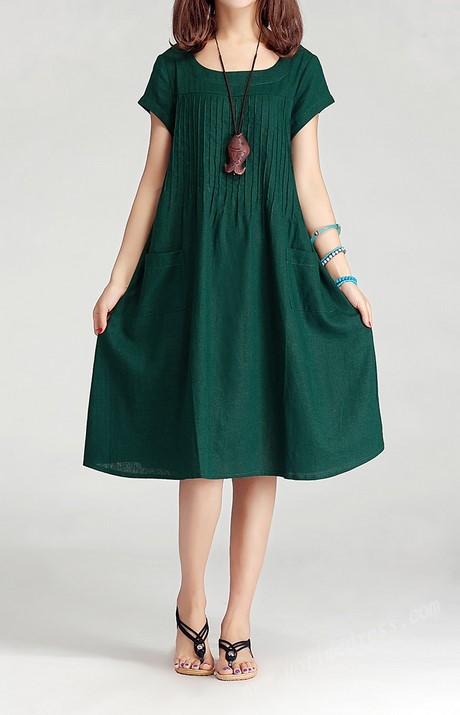 green-casual-dress-90_12 Green casual dress