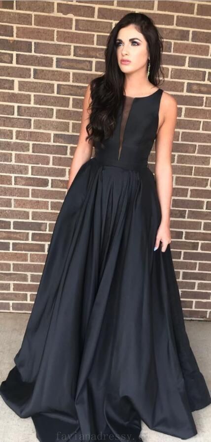 black-2019-prom-dresses-13_6 Black 2019 prom dresses