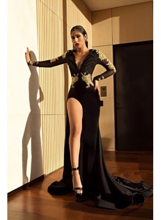 black-and-gold-prom-dresses-2019-65 Black and gold prom dresses 2019