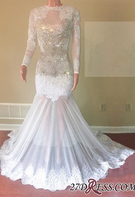 white-lace-prom-dresses-2019-42_9 White lace prom dresses 2019