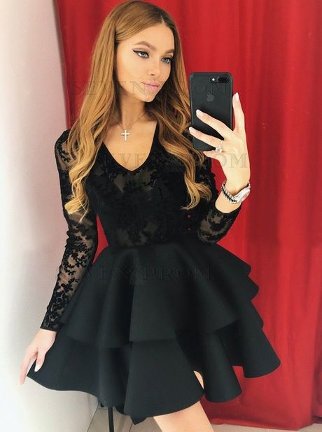 short-black-homecoming-dresses-2020-10_11 Short black homecoming dresses 2020