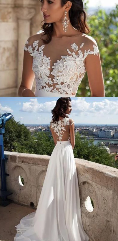 white-lace-prom-dresses-2020-13 White lace prom dresses 2020