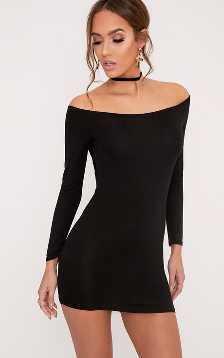 basic-black-dress-with-sleeves-46_3 Basic black dress with sleeves