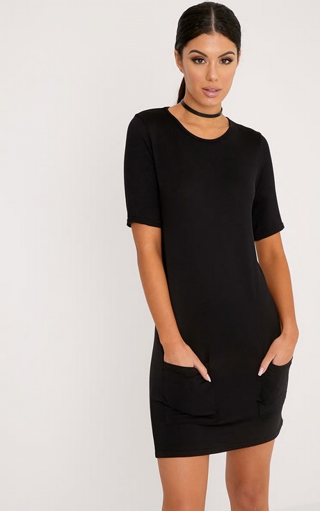 basic-black-dress-with-sleeves-46_7 Basic black dress with sleeves