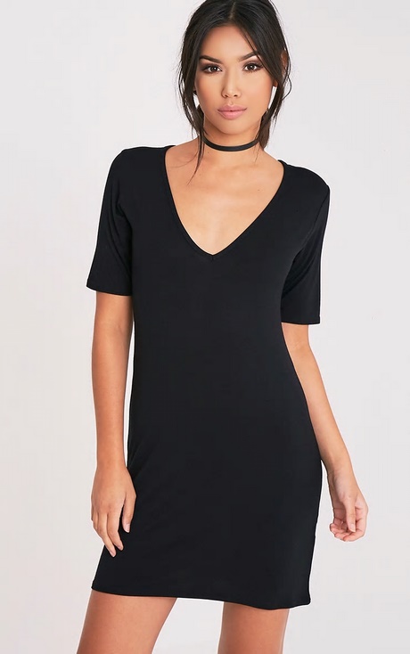 black-dress-v-neck-60_19 Black dress v neck