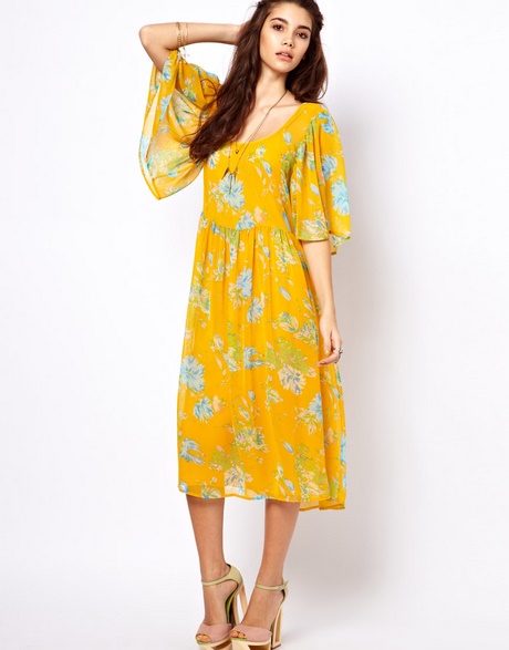 floral-midi-dress-with-sleeves-03 Floral midi dress with sleeves