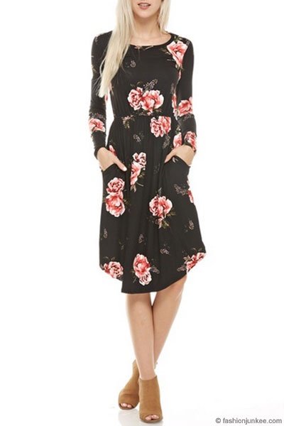 floral-midi-dress-with-sleeves-03_15 Floral midi dress with sleeves