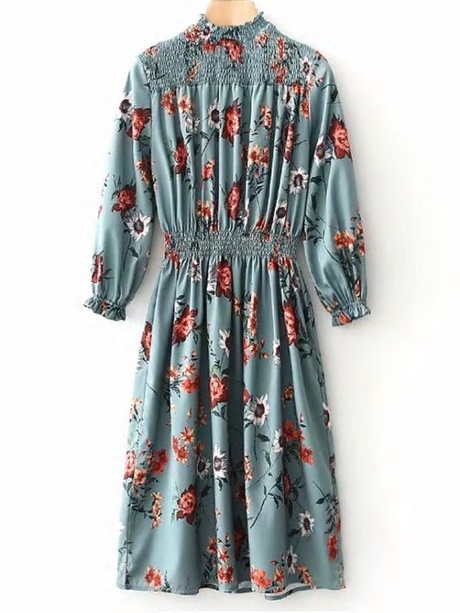 floral-midi-dress-with-sleeves-03_16 Floral midi dress with sleeves