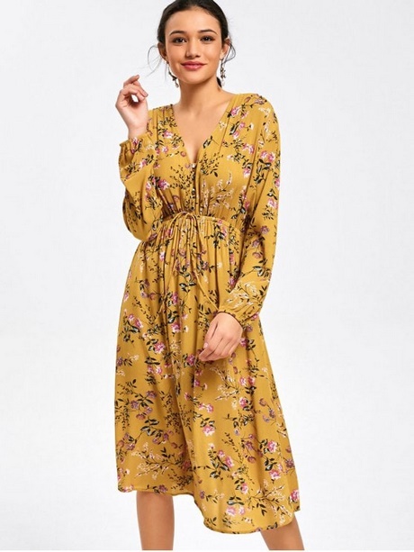 floral-midi-dress-with-sleeves-03_6 Floral midi dress with sleeves