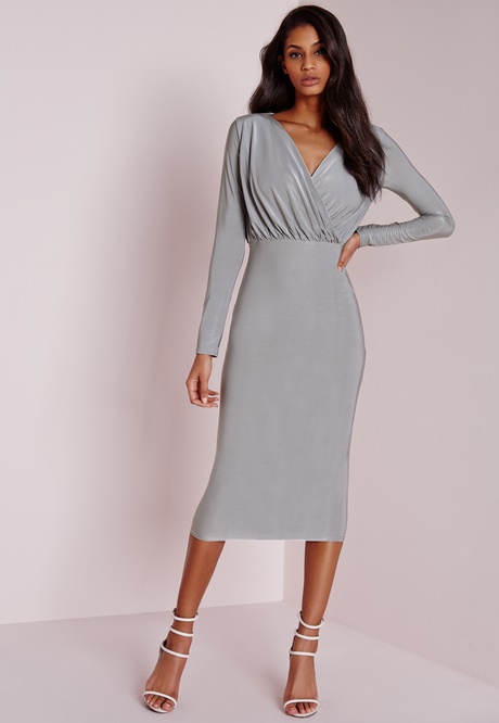 gray-midi-dress-91 Gray midi dress