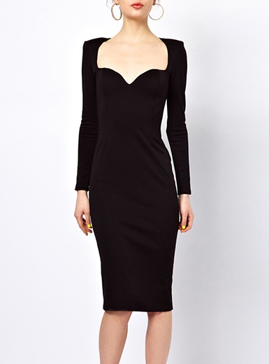 little-black-dress-sweetheart-neckline-70_14 Little black dress sweetheart neckline