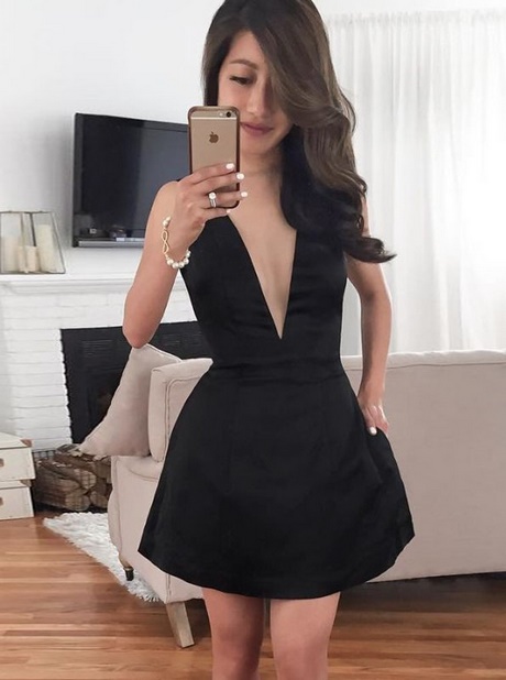 little-black-v-neck-dress-80 Little black v neck dress