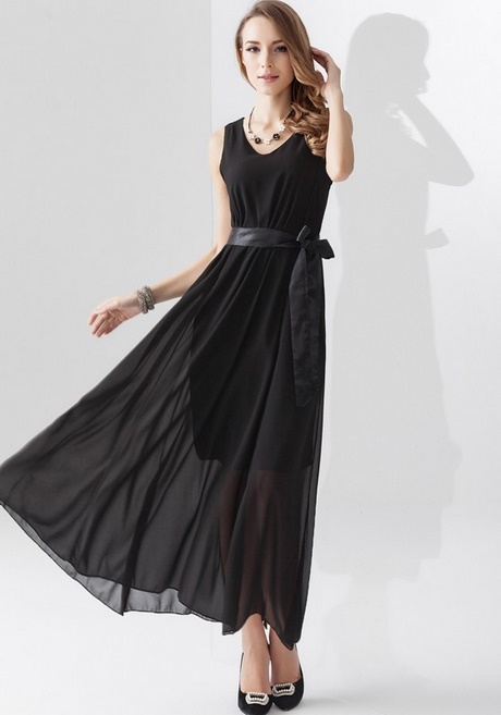 long-plain-black-dress-63_16 Long plain black dress